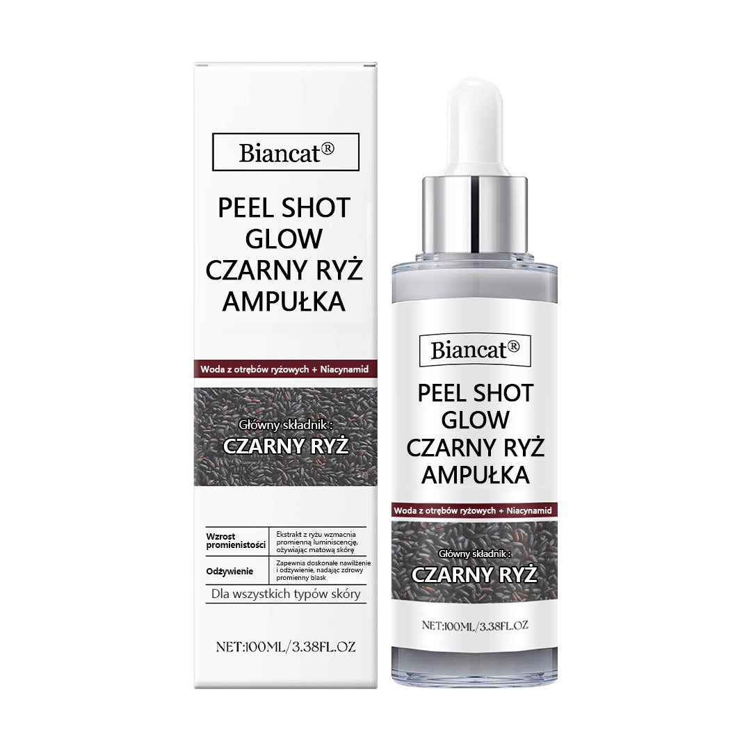 Ampułka Biancat® Peel Shot Glow Black Rice🌿🌿