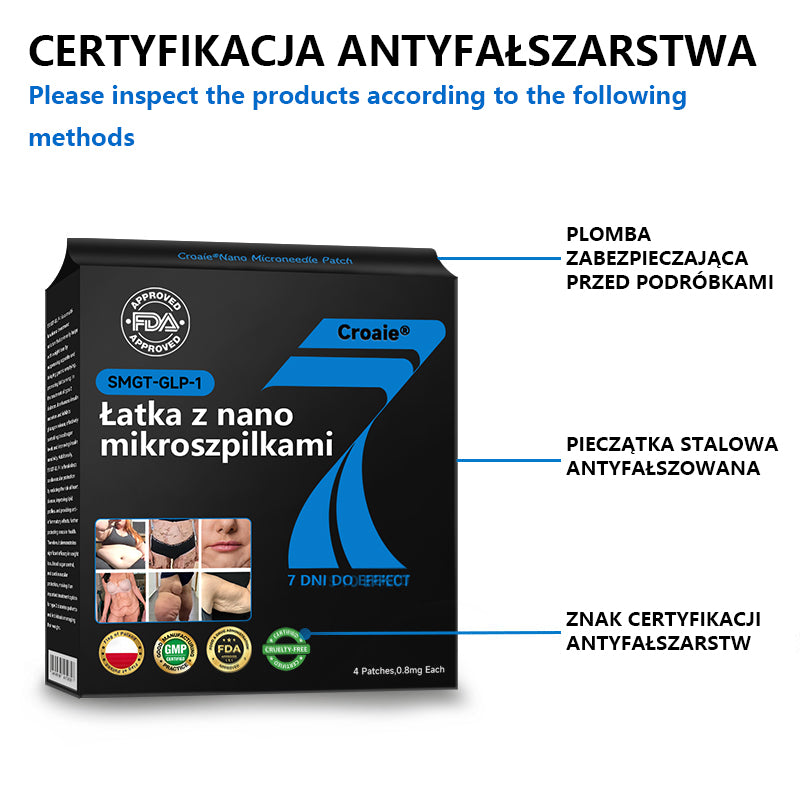 🔥🔥[Zobacz wyniki w ciągu 7 dni 🛡Croaie® SMGT-GLP-1 Nano Microneedle Patch (Bezbolesny, długotrwały, zajmujący się cukrzycą, otyłością i chorobami układu krążenia).