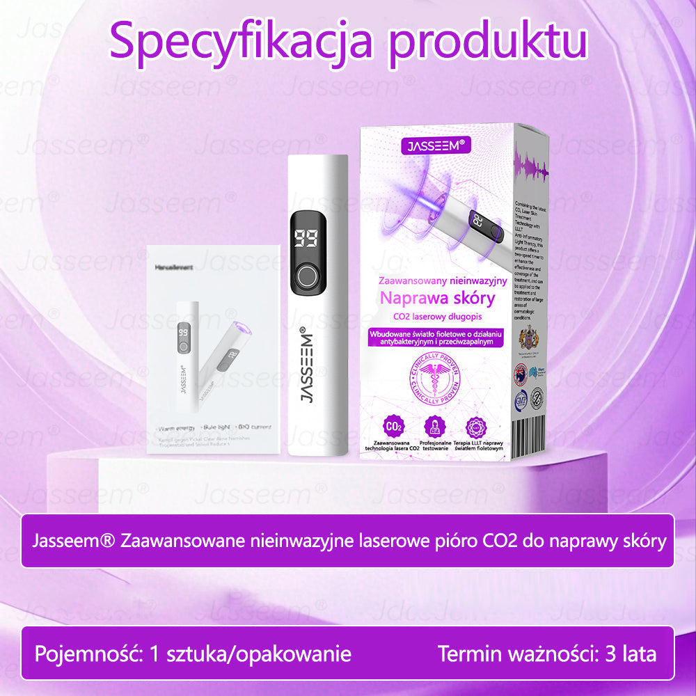 🔥🔥🔥𝐉𝐚𝐬𝐬𝐞𝐞𝐦® Zaawansowany nieinwazyjny laser CO₂ do naprawy skóry 🎉 (Delikatnie usuwa brodawki, znamiona, plamy starcze i narośla skórne – bez bólu, bez zamieszania!)