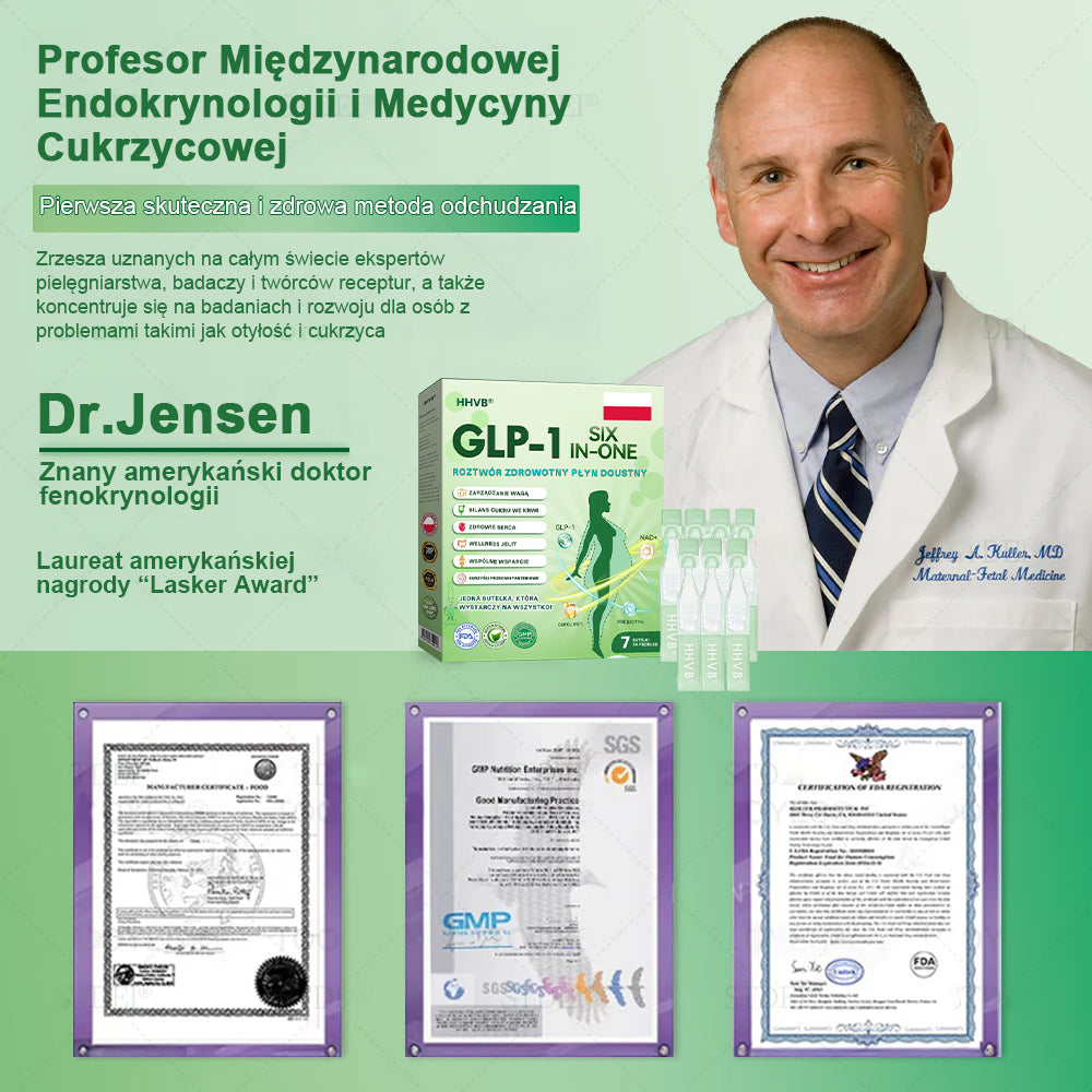 Zalecane przez Centrum Zdrowia w Polsce | Oficjalny sklep 👨⚕️👨⚕️HHVB® GLP-1 doustny roztwór na odchudzanie 💥 Otyłość, choroby układu krążenia, cukrzyca, bezdech senny, problemy ze stawami i inne