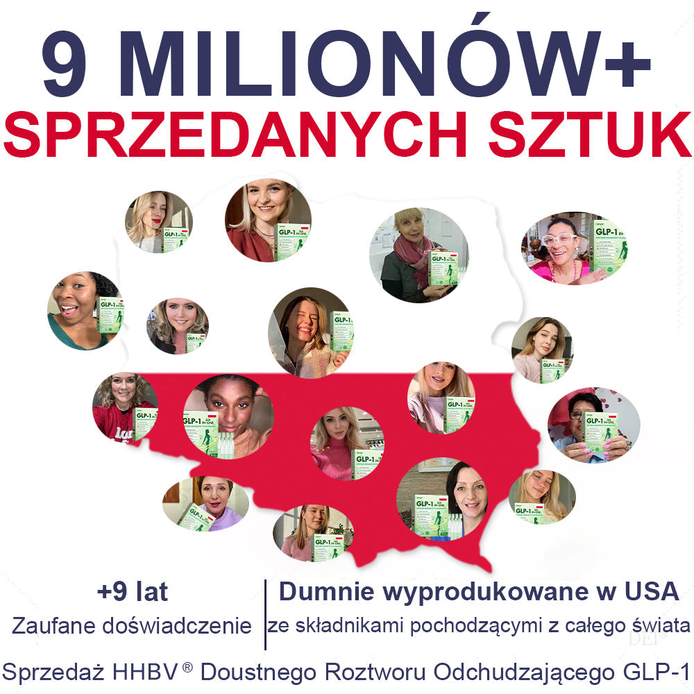 Zalecane przez Centrum Zdrowia w Polsce | Oficjalny sklep 👨⚕️👨⚕️HHVB® GLP-1 doustny roztwór na odchudzanie 💥 Otyłość, choroby układu krążenia, cukrzyca, bezdech senny, problemy ze stawami i inne