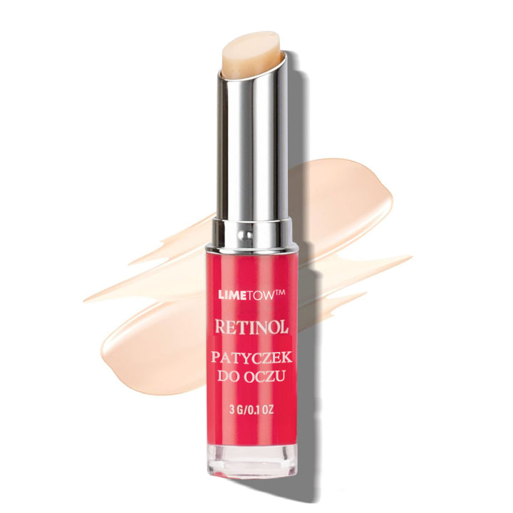 LIMETOW™ Retinol Eye Stick✅ redukuje drobne zmarszczki, opuchliznę i cienie pod oczami🌟
