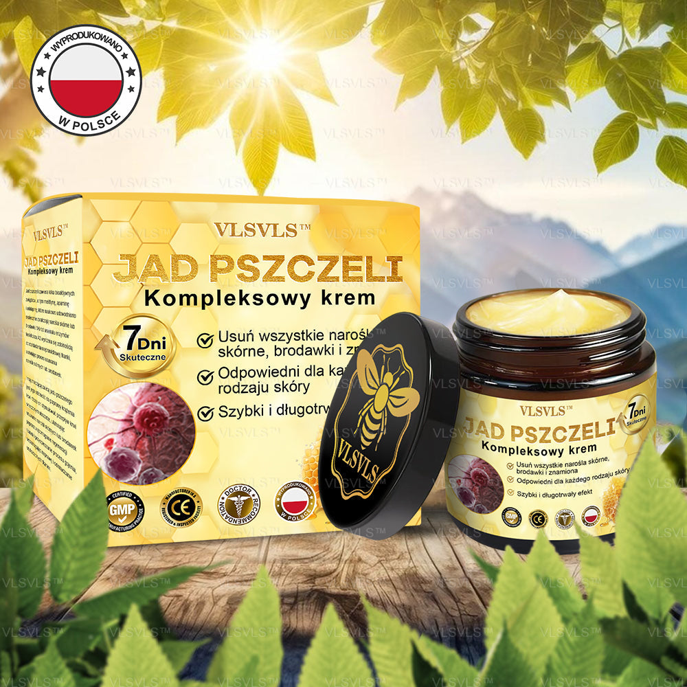 ✨✨✨VLSVLS™ Krem Komprehensywny z Jadami Pszczół 🇺🇸 Rekomendowany przez Dermatologów