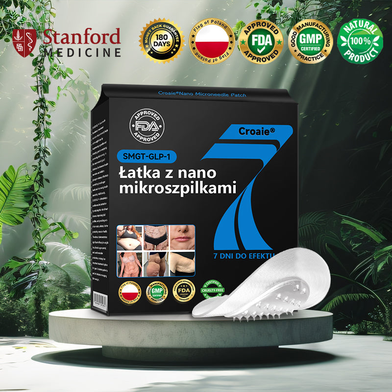 🔥🔥[Zobacz wyniki w ciągu 7 dni 🛡Croaie® SMGT-GLP-1 Nano Microneedle Patch (Bezbolesny, długotrwały, zajmujący się cukrzycą, otyłością i chorobami układu krążenia).