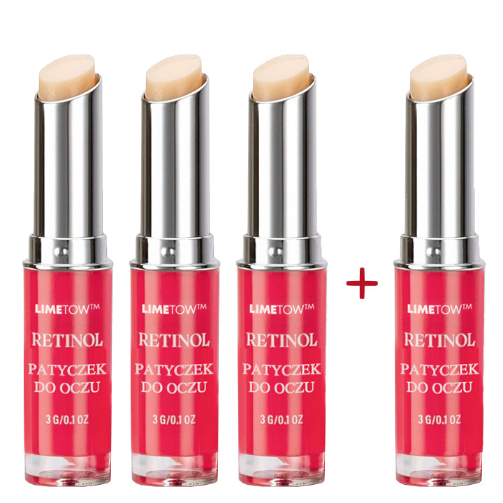 LIMETOW™ Retinol Eye Stick✅ redukuje drobne zmarszczki, opuchliznę i cienie pod oczami🌟