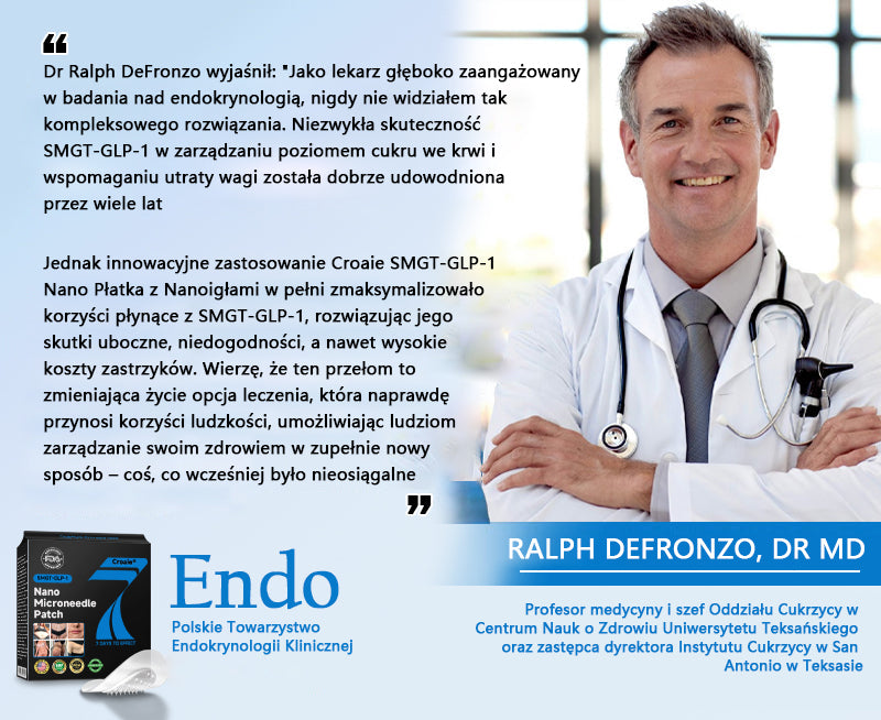 🔥🔥[Zobacz wyniki w ciągu 7 dni 🛡Croaie® SMGT-GLP-1 Nano Microneedle Patch (Bezbolesny, długotrwały, zajmujący się cukrzycą, otyłością i chorobami układu krążenia).
