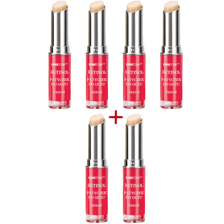 LIMETOW™ Retinol Eye Stick✅ redukuje drobne zmarszczki, opuchliznę i cienie pod oczami🌟