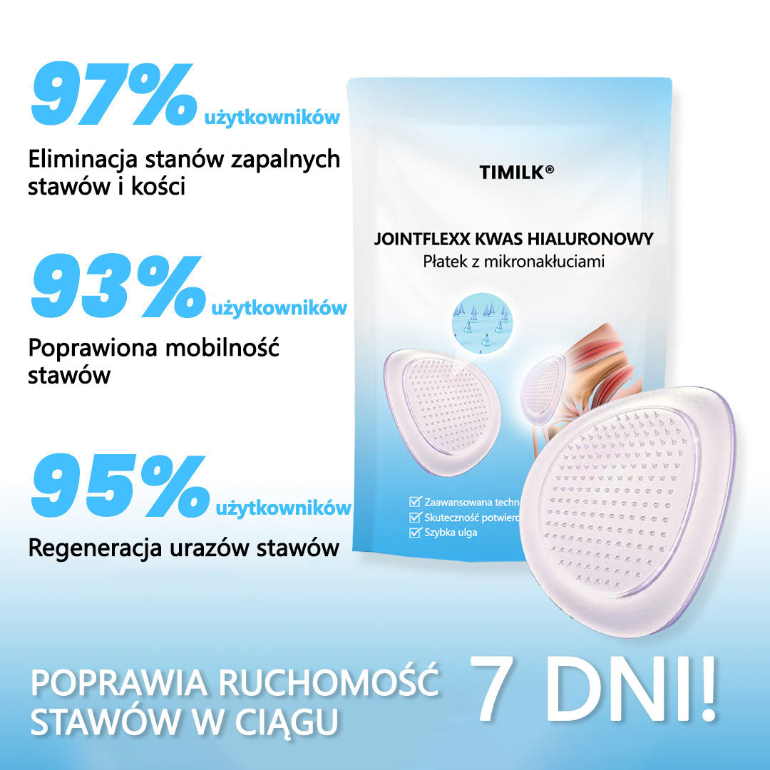 ✅Hialuronowy plaster mikroigłowy Timilk® Elastyczne stawy