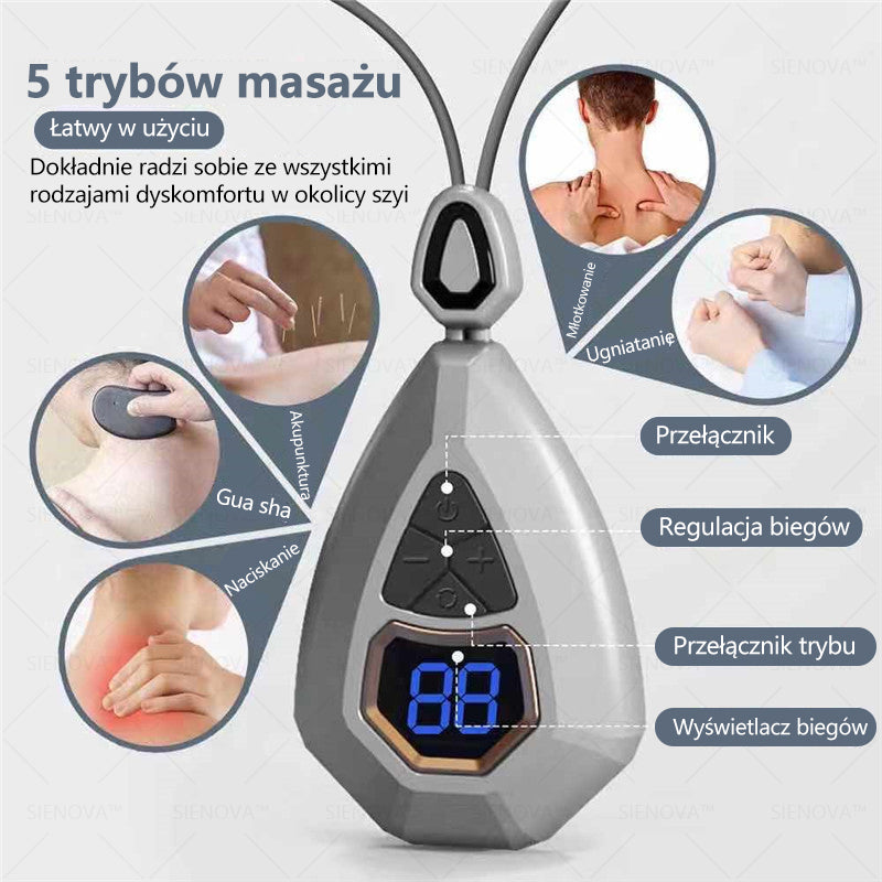 SIENOVA™💎 Przenośne urządzenie limfatyczne i rozluźniające stawy Urządzenie👨⚕️ Oryginalna terapia 2 w 1 | Certyfikat URPL