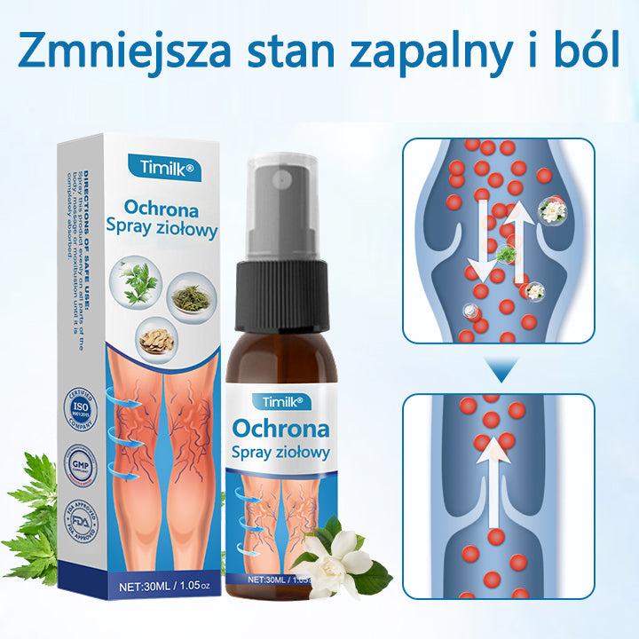 Timilk® VeinGuard Herbal Spray-✅✅✅ Klinicznie udowodniono, że eliminuje żylaki w zaledwie 7 dni!