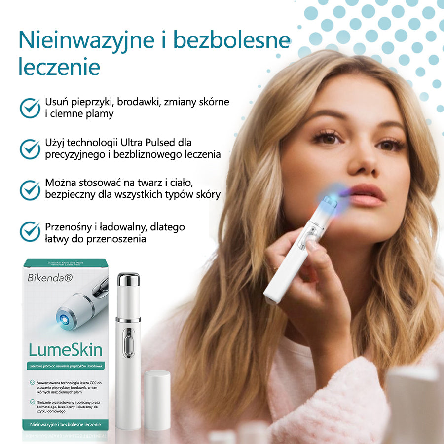 ✅Pióro laserowe do usuwania moli i brodawek Bikenda® LumeSkin
