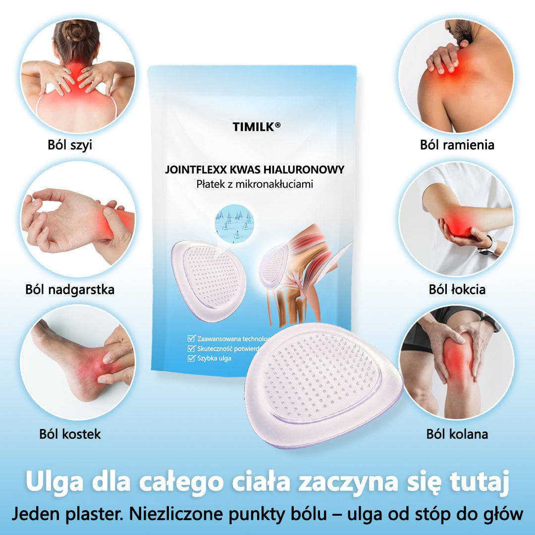 ✅Hialuronowy plaster mikroigłowy Timilk® Elastyczne stawy