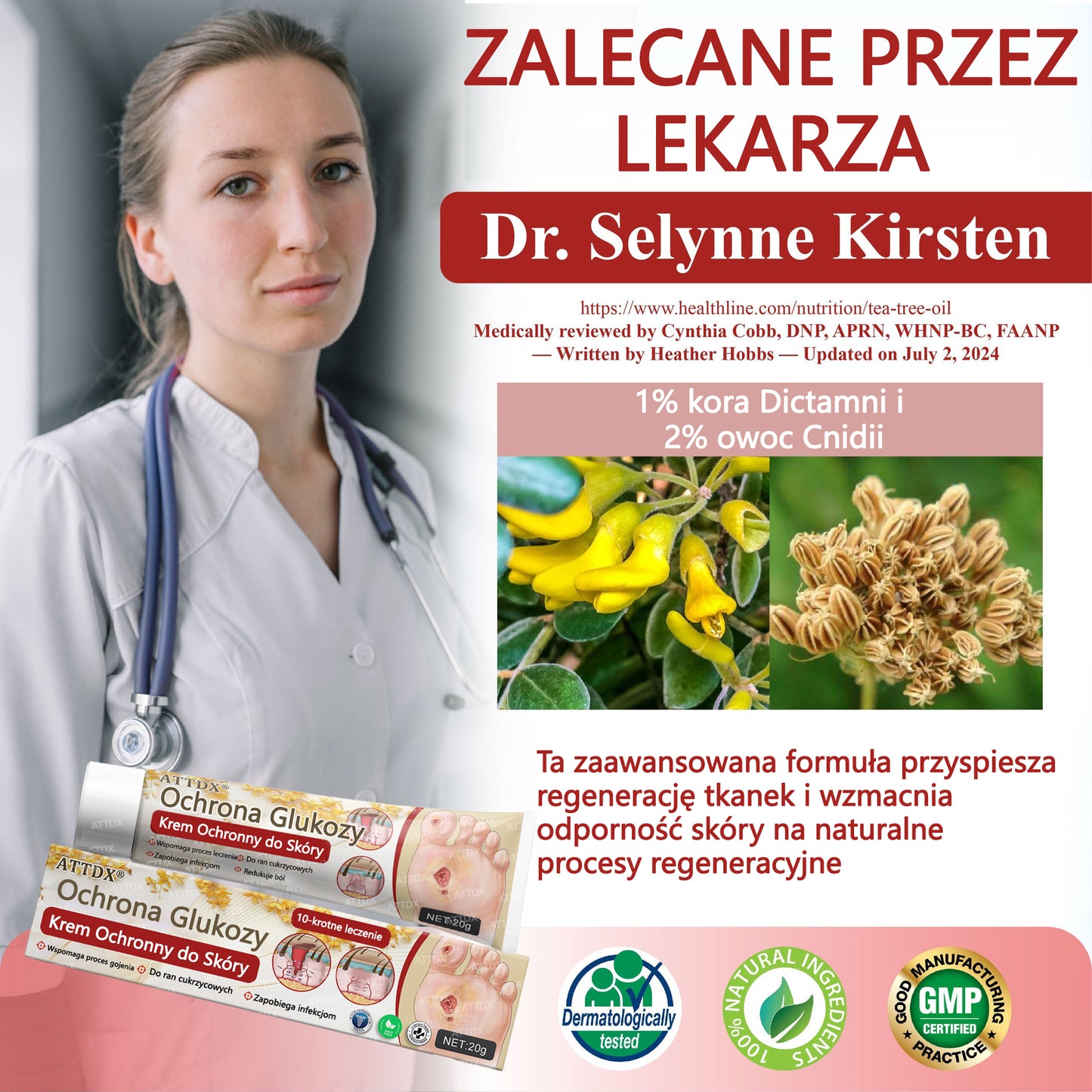 ⭐⭐ATTDX® GlucoseGuard krem ratunkowy dla skóry