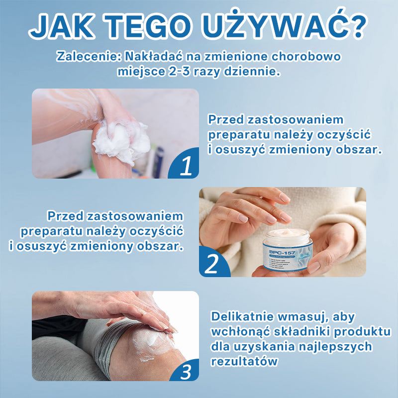 ⭐𝖯𝗂𝖼𝗱𝗈® BPC-157 Krem regenerujący stawy 🦴 Skutecznie łagodzi artretyzm, neuropatię, reumatyzm, kontuzje sportowe i wiele więcej 👍👍