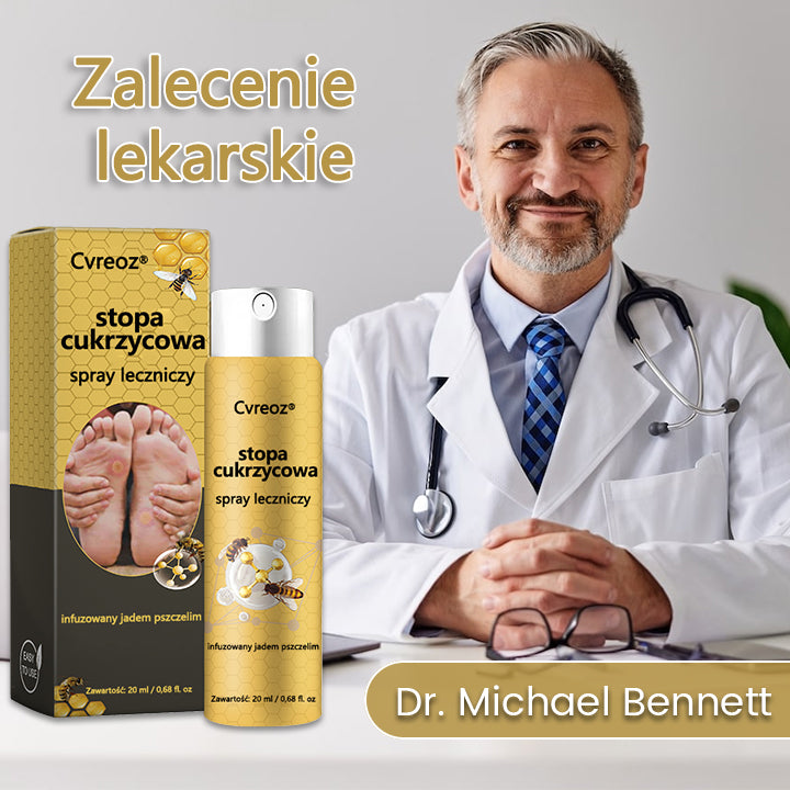 ✅✅Timilk® rozpylać leczniczy do stóp cukrzycowych - z jadem pszczelim