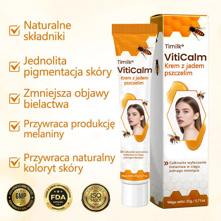 ✨✨✨Timilk® VitiCalm krem z jadem pszczelim