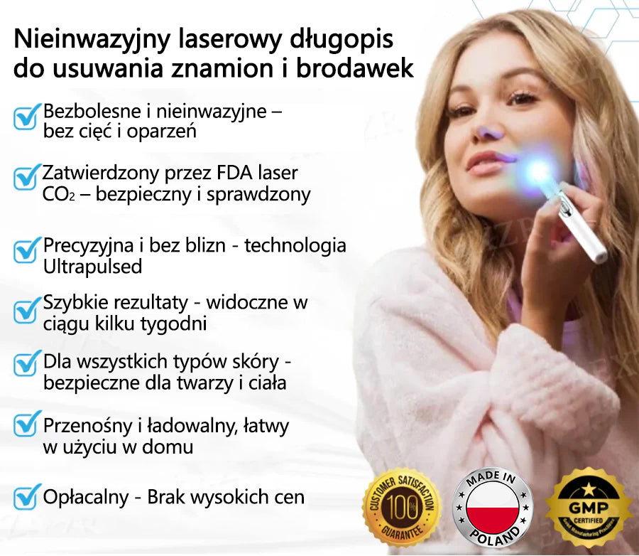 Bikenda® NOWOŚĆ Nieinwazyjny laser do usuwania pieprzyków i brodawek🔥🔥🔥