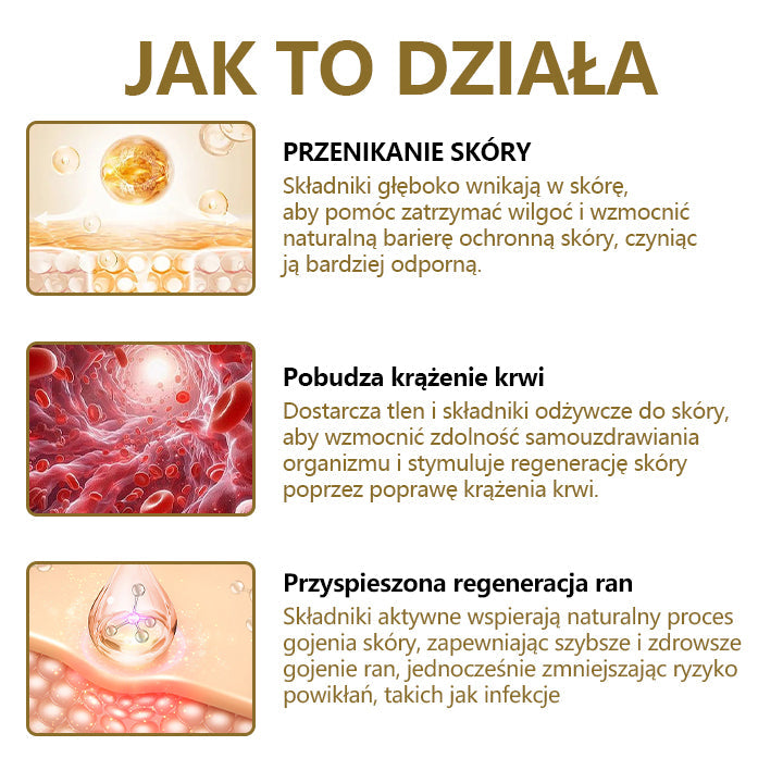 Cvreoz® DiaCure Spray na owrzodzenia stóp cukrzycowych z jadem pszczelim i wąkrotką azjatycką
