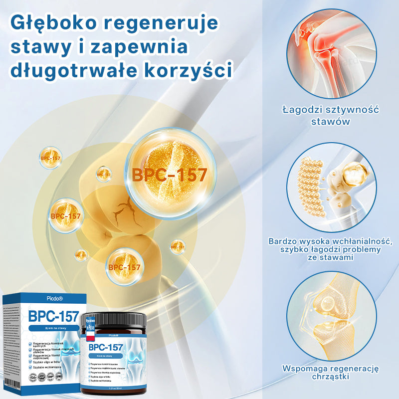 ⭐𝖯𝗂𝖼𝗱𝗈® BPC-157 Krem regenerujący stawy 🦴 Skutecznie łagodzi artretyzm, neuropatię, reumatyzm, kontuzje sportowe i wiele więcej 👍👍