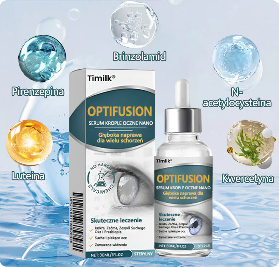 ✨Timilk® OptiFusion Nano Krople do oczu Serum
