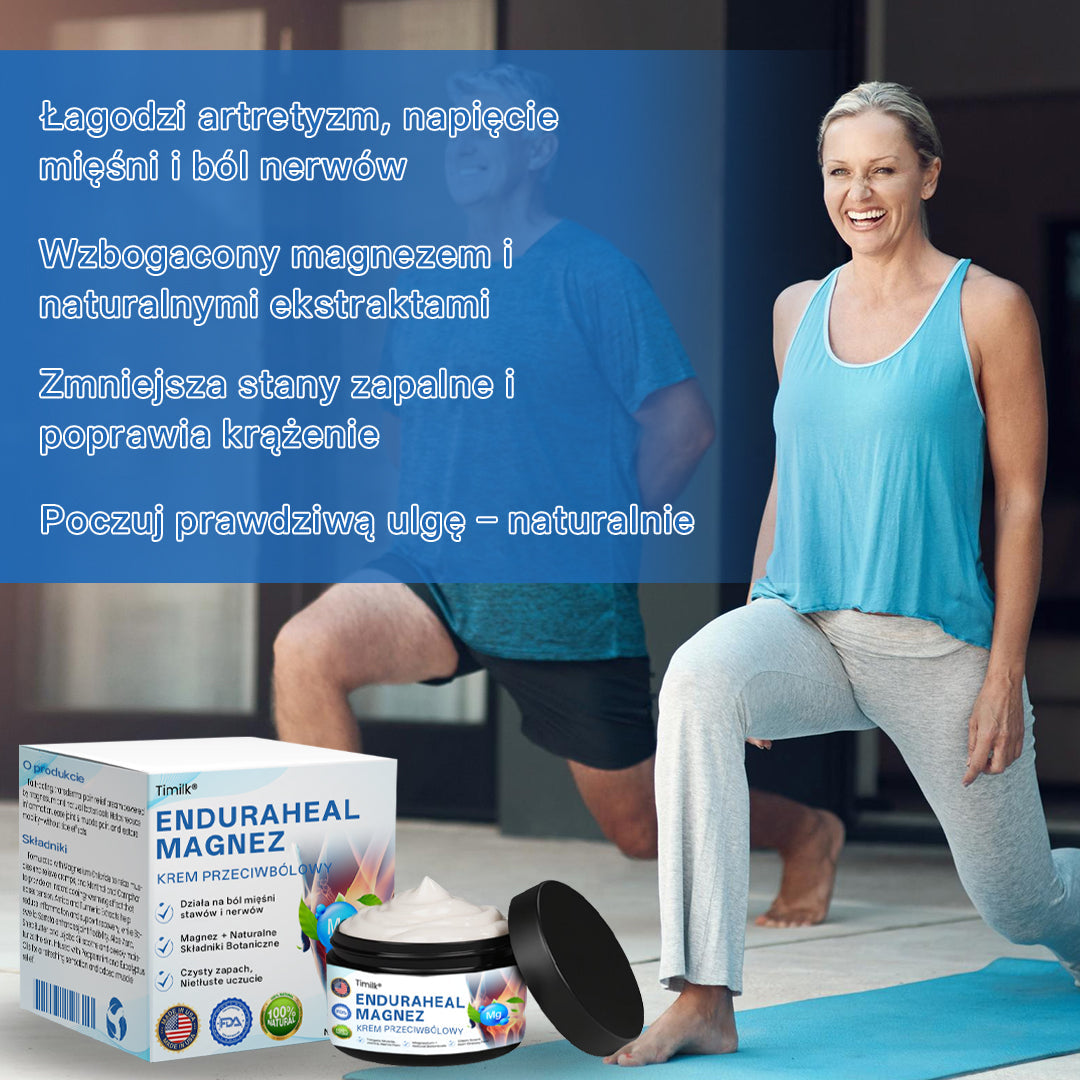 ✨✨✨ Timilk® – 🌿 Krem Magnezowy na Uśmierzanie Bólu 💪 (Artretyzm, Neuropatia, Reumatyzm, Urazy Sportowe i Więcej) ✨