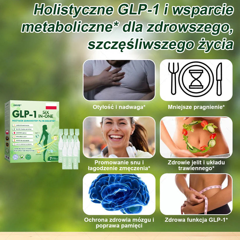 Zalecane przez Centrum Zdrowia w Polsce | Oficjalny sklep 👨⚕️👨⚕️HHVB® GLP-1 doustny roztwór na odchudzanie 💥 Otyłość, choroby układu krążenia, cukrzyca, bezdech senny, problemy ze stawami i inne