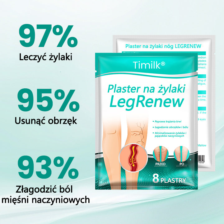 ✅✅✅✅Timilk® LegRenew Plaster na żylaki