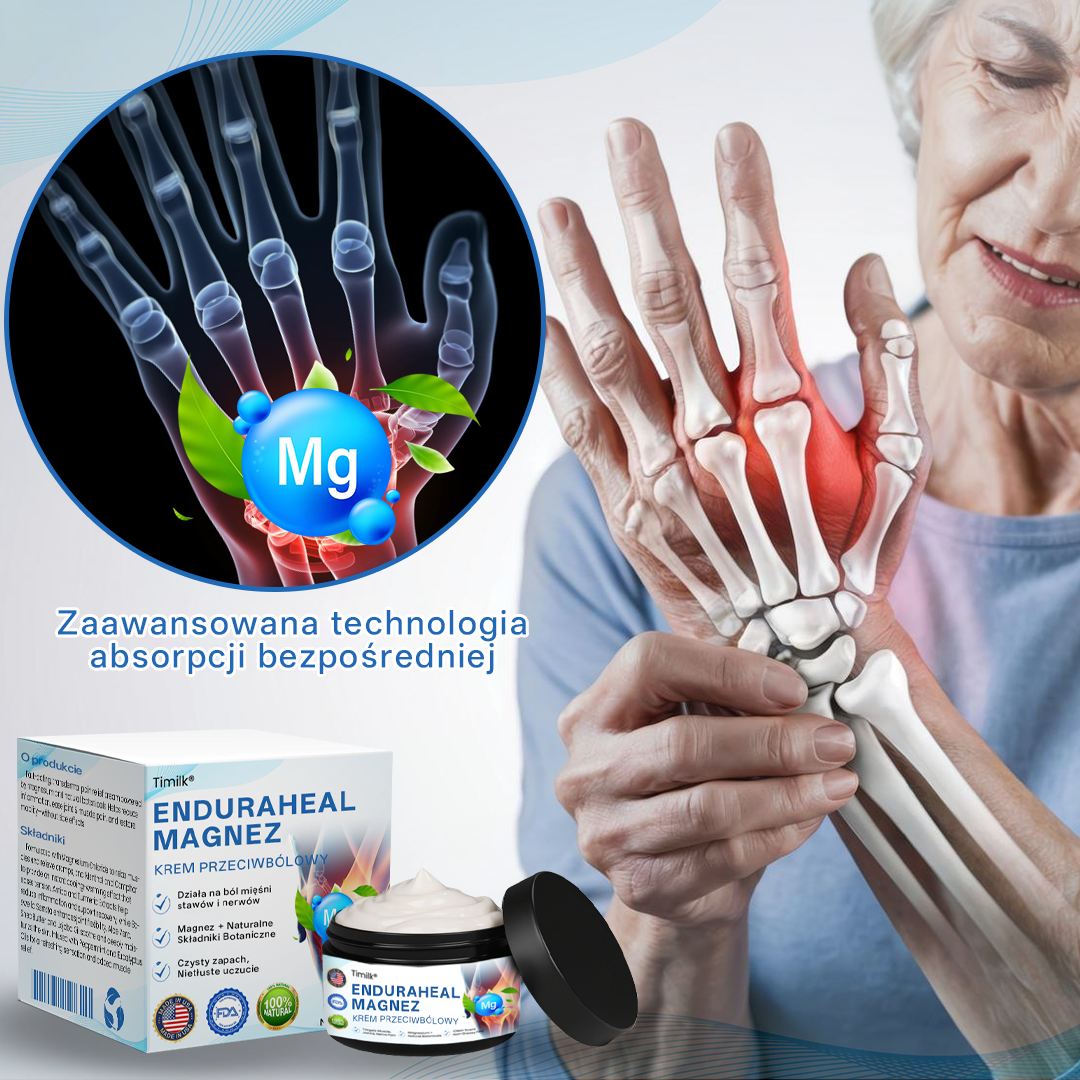 ✨✨✨ Timilk® – 🌿 Krem Magnezowy na Uśmierzanie Bólu 💪 (Artretyzm, Neuropatia, Reumatyzm, Urazy Sportowe i Więcej) ✨