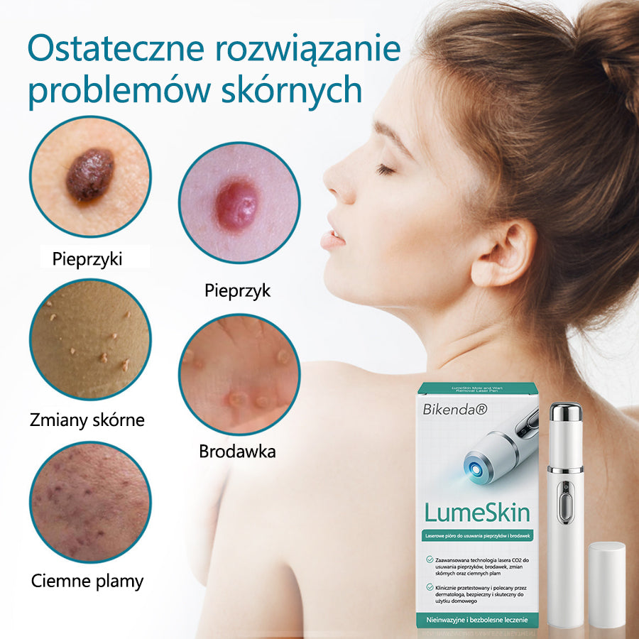 ✅Pióro laserowe do usuwania moli i brodawek Bikenda® LumeSkin