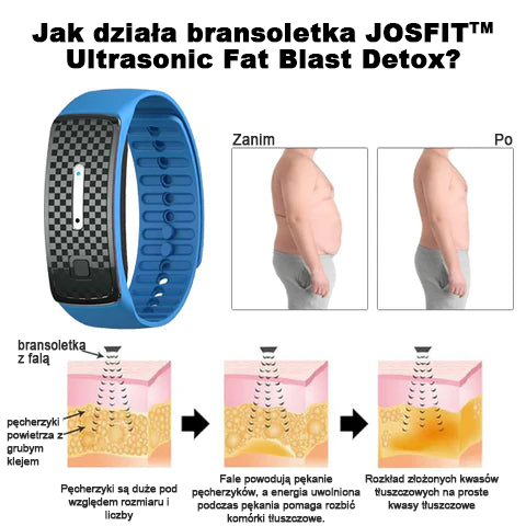 👨⚕️ 𝐉𝐎𝐒𝐅𝑰𝐓™ Opaski ultradźwiękowe do usuwania tłuszczu i detoksykacji