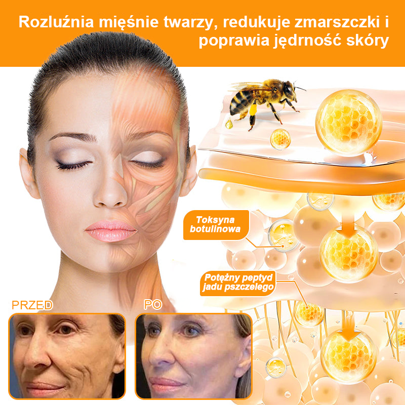 🔥🔥🔥🔥VLSVLS® Krem z jadem pszczelim do regeneracji skóry (👨⚕ odpowiedni dla wszystkich grup wiekowych, polecany przez AAD)