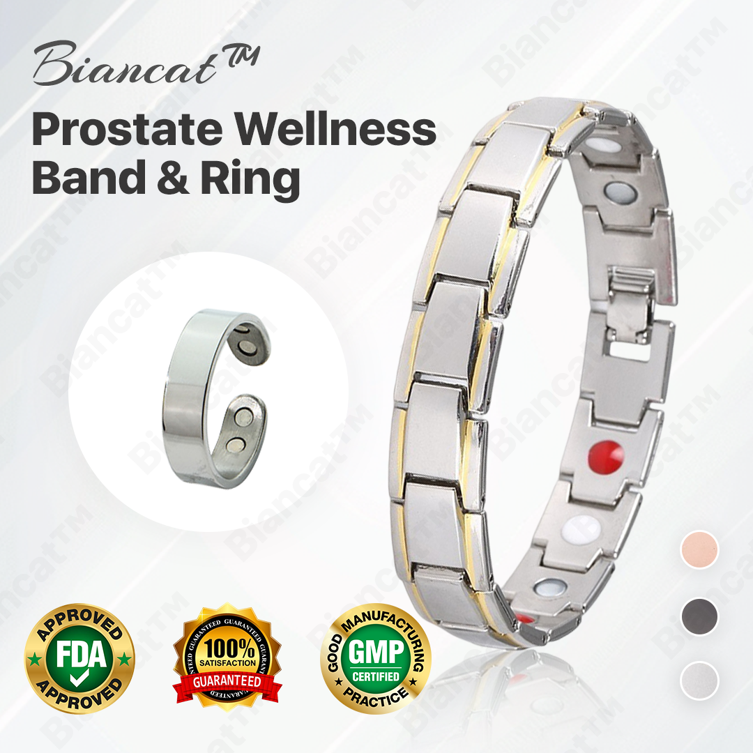 Opaska i pierścień Wellness dla prostaty Biancat™ CopperPulse