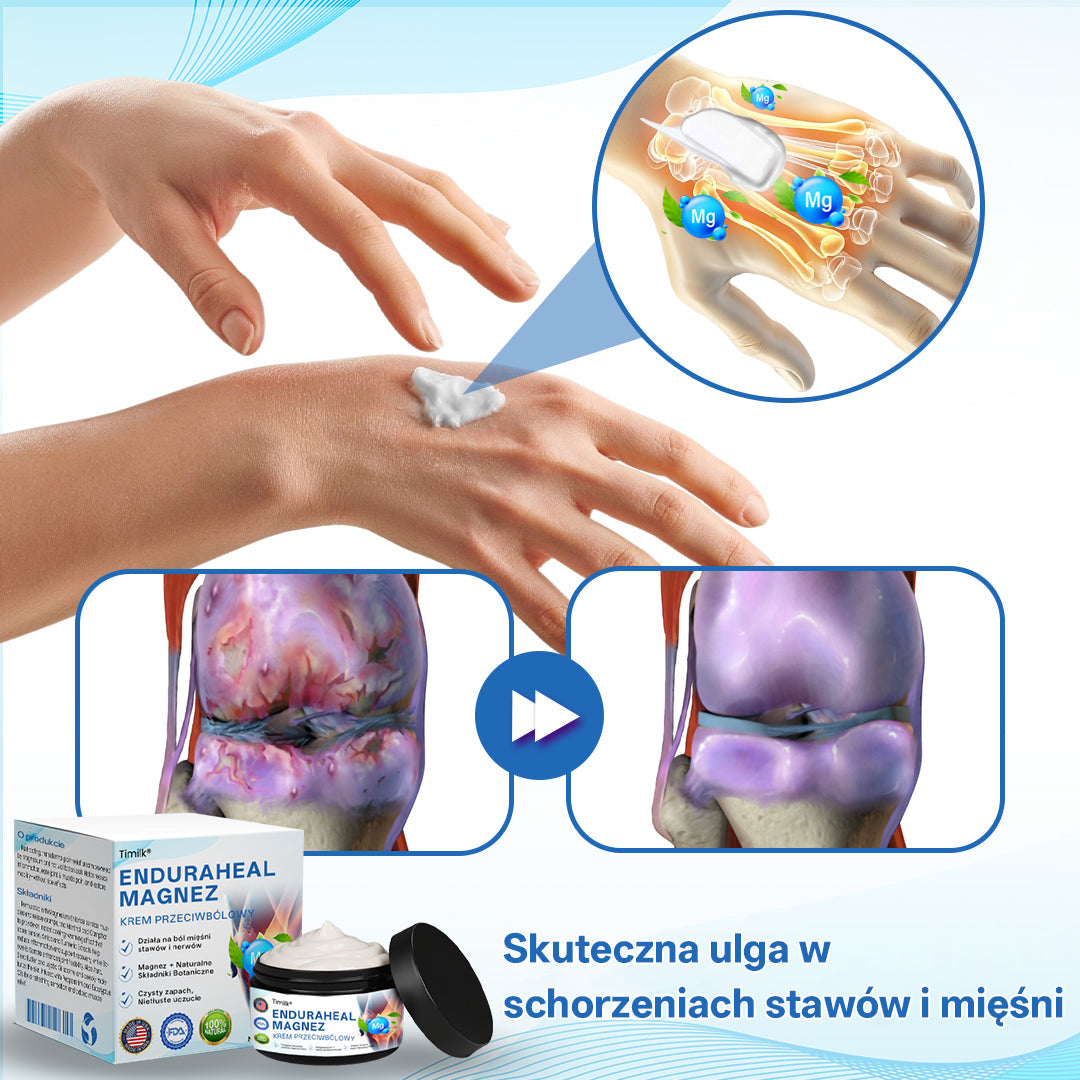 ✨✨✨ Timilk® – 🌿 Krem Magnezowy na Uśmierzanie Bólu 💪 (Artretyzm, Neuropatia, Reumatyzm, Urazy Sportowe i Więcej) ✨