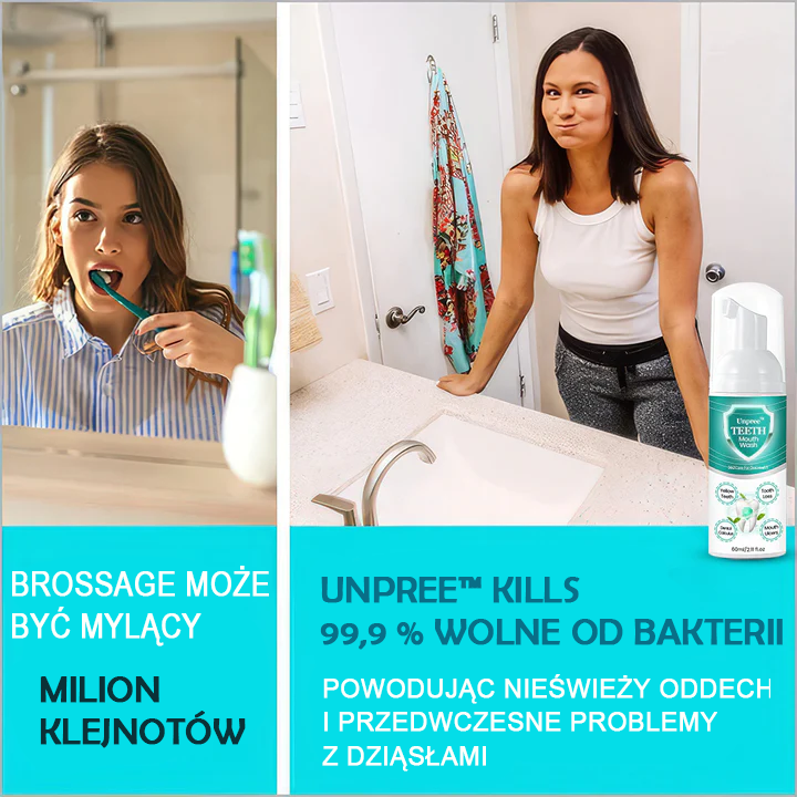 Medyczna piankowa pasta do zębów Unpree™ - Rozwiąż wszystkie problemy jamy ustnej (🔥Ostatni dzień dla płatności za pobraniem)🔥🔥