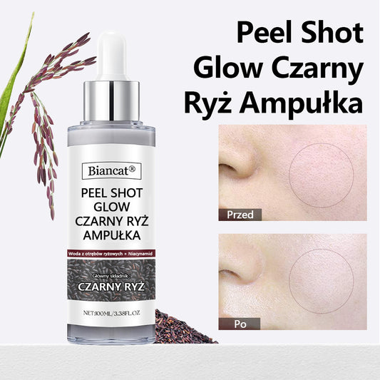 Ampułka Biancat® Peel Shot Glow Black Rice🌿