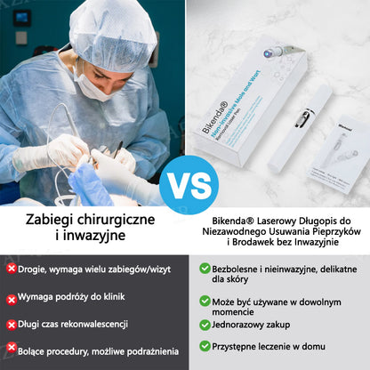 Bikenda® NOWOŚĆ Nieinwazyjny laser do usuwania pieprzyków i brodawek🔥🔥🔥