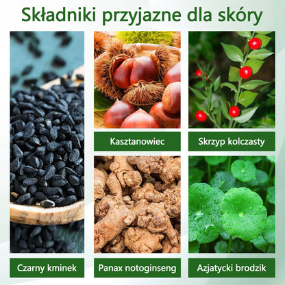 🌿🌿🌿ATTDX® Krem ziołowy łagodzący obrzęki z czarnuszką