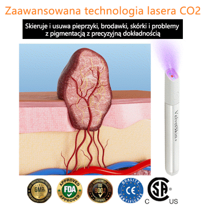 ✨✨✨ Bikenda® VelvetSkin+ – Laserowy Długopis CO₂ do Usuwania 🟤 Znamion, 🦠 Brodawek, 🔘 Przebarwień i Innych Niedoskonałości Skóry  🌿