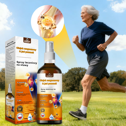 ✨✨✨✨Oficjalny sklep: Ouryard™ Olej magnezowy i miód w sprayu do naprawy stawów👨‍⚕️Zatwierdzony przez Polską Agencję Leków, Wyrobów Medycznych i Produktów Biologicznych (URPL)🔥