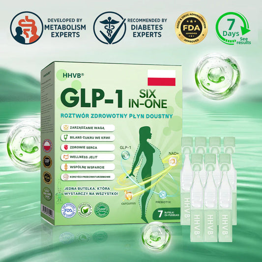 Zalecane przez Centrum Zdrowia w Polsce | Oficjalny sklep 👨‍⚕️HHVB® GLP-1 doustny roztwór na odchudzanie 💥 Otyłość, choroby układu krążenia, cukrzyca, bezdech senny, problemy ze stawami i inne