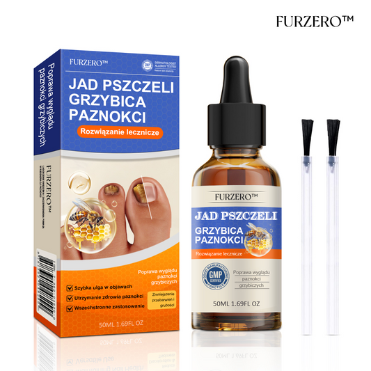 🐝🐝Furzero™ Jad pszczeli na szare paznokcie: Całkowite rozwiązanie problemu grzybicy paznokci🌟👣