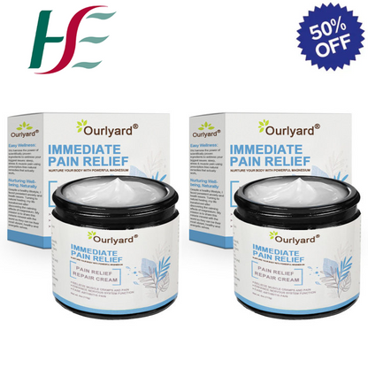 ✅ HSE Approved: Ourlyard® Magnesium Pain Healing Bone Cream (Treatment for arthritis, neuropathyy, rheumatic diseases, muscle spasms, twitches and sports injuries)