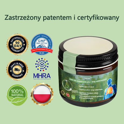 [Noworoczna oferta specjalna] Lercea™ Krem regenerujący płuca z dziewanny💥 💥- zatwierdzony przez British Thoracic Society w celu wspierania zdrowia płuc👑👑