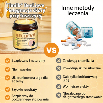Timilk® BeeLieve Łuszczyca Pielęgnacja skóry🌿🌿🌿