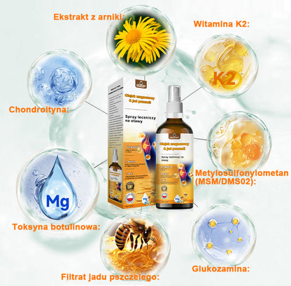 ✨✨✨✨Oficjalny sklep: Ouryard™ Olej magnezowy i miód w sprayu do naprawy stawów👨‍⚕️Zatwierdzony przez Polską Agencję Leków, Wyrobów Medycznych i Produktów Biologicznych (URPL)🔥